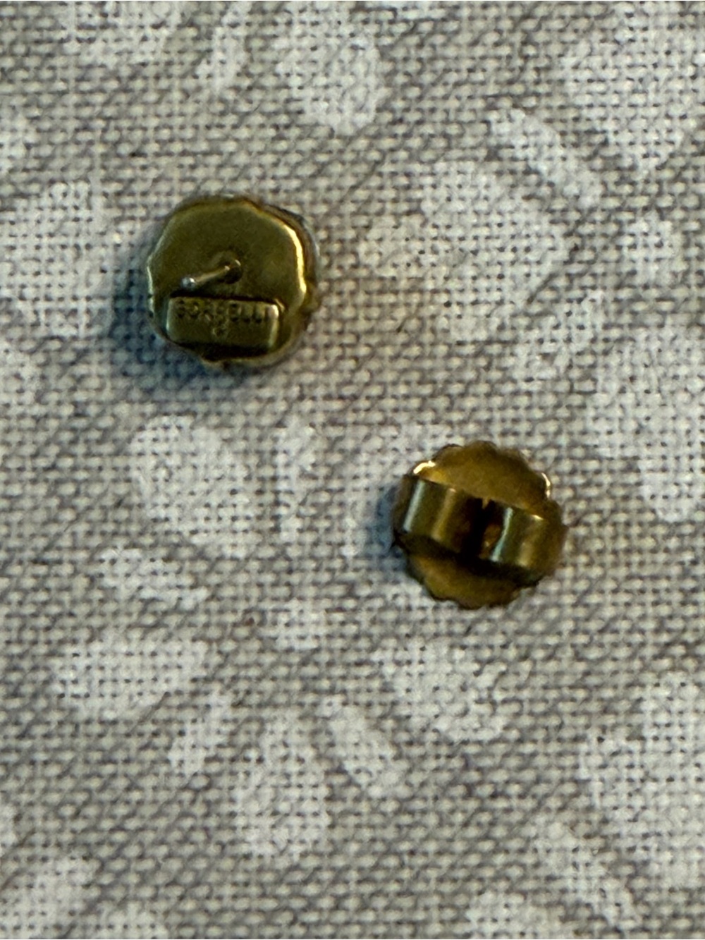 Sorrelli Halcyon Stud Earrings, Golden Yellow / Antique Gold (EDH25AGTNG), NWT - Picture 5 of 7